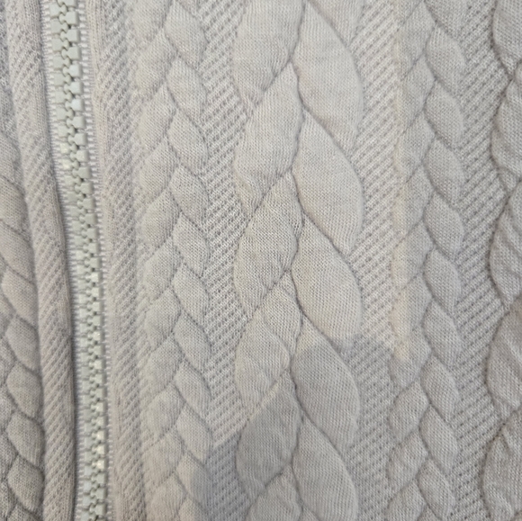 Peach shawl zipper jacket - Picture 3 of 4